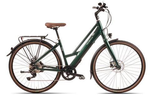 Velo De Ville AEF 400 - 28 Zoll 252Wh 11K Wave - British Green - 2022