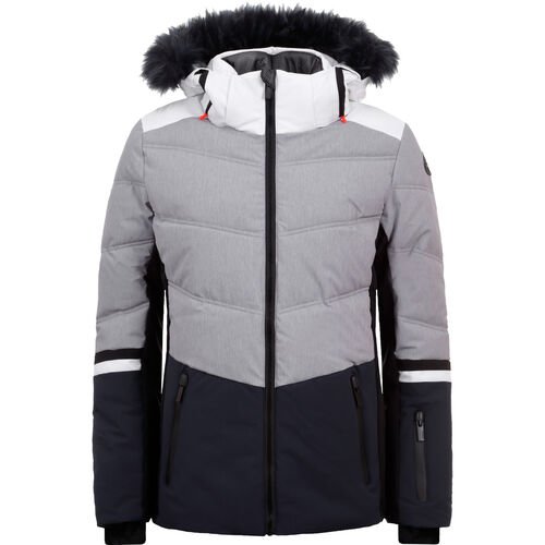 icepeak Icepeak Skijacke "Electra", Wassersäule: 8.000mm, für Damen, grau/schwarz, 42