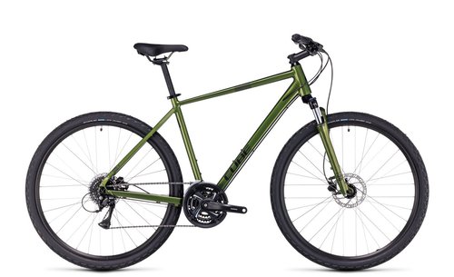 Cube Nature Cross Trekking Fahrrad grün 2023 58cm  L 184-192cm  Fahrräder