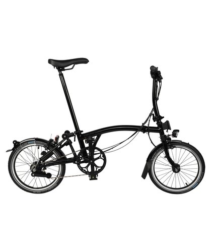 Brompton Faltrad "L6" S-Lenker – Black Edition