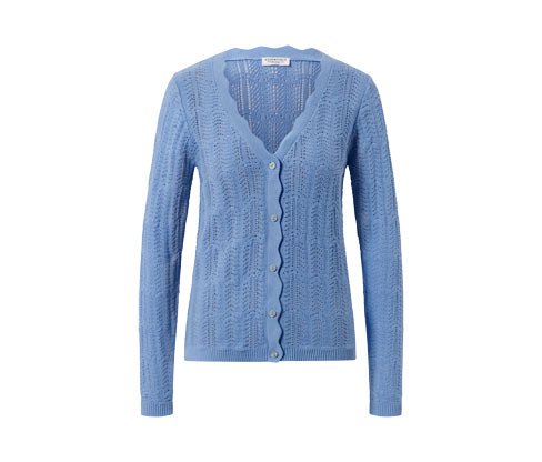 Tchibo Strickjacke mit Ajour-Muster