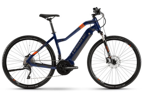 Haibike SDURO Cross 5.0 YSTM (500Wh) 28'' E-Bike Damen (blau / orange /