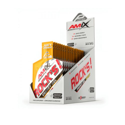 Amix Rocks No Caffeine Orange 20 ud x 32 gr