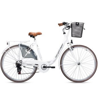 bergsteiger Cityrad »Paris«, 6 Gang Shimano Tourney RD-TZ50 Schaltwerk