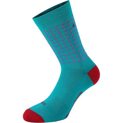 The Wonderful Socks Stelvio Socken - Emerald-Ruby