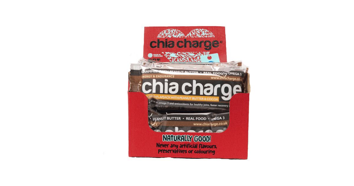 Chia Charge Flapjack 12 x 50g