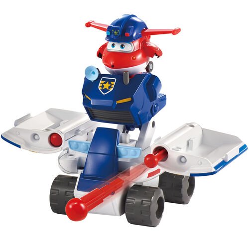 Super Wings Super Wings Botfahrzeug "2in1 Police Patroller"