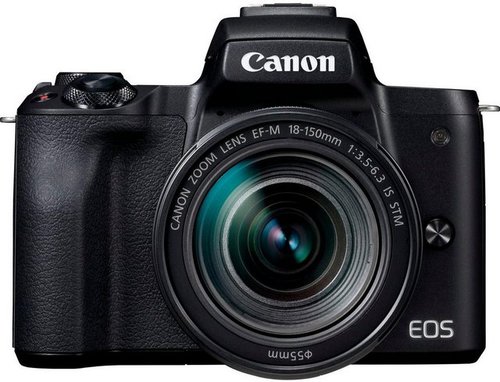 Canon EOS-M50 EF-M18-150 Kit Systemkamera (EF-M 18-150mm f/3.5-6.3 IS STM, 24,1 MP, Bluetooth, NFC, WLAN (Wi-Fi)