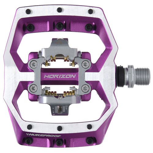 Nukeproof Horizon CL CrMo Downhill Pedale - Lila}