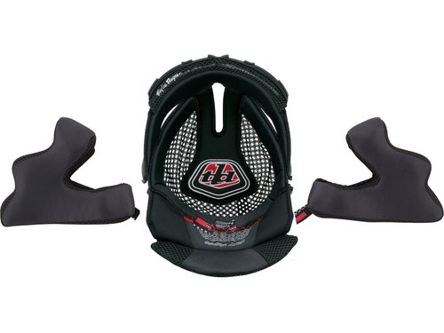 Troy Lee Designs Ersatzpolster-Set Headliner + 3D Cheekpads für D3 Helme