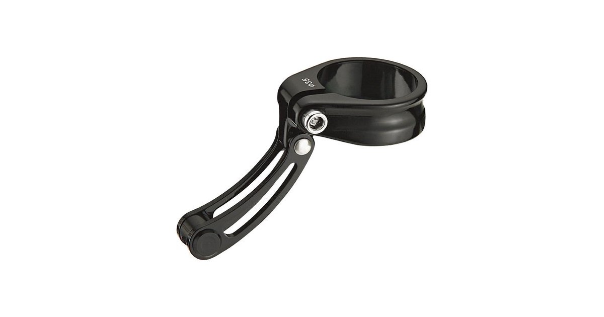 Tektro Seat Clamp BrakeGear Cable Hanger Schwarz} 30.0mm}