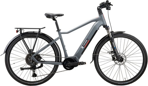 Telefunken E-Bike "SUV700", 10 Gang, Shimano, Mittelmotor 250 W, (29 Zoll, Straßenzulassung, Scheibenbremsen), Pedelec, Elektrofahrrad für Herren u. Damen, Trekkingrad