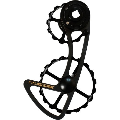 Cycling Ceramic Oversized Cage System For Shimano 91008000 Schwarz