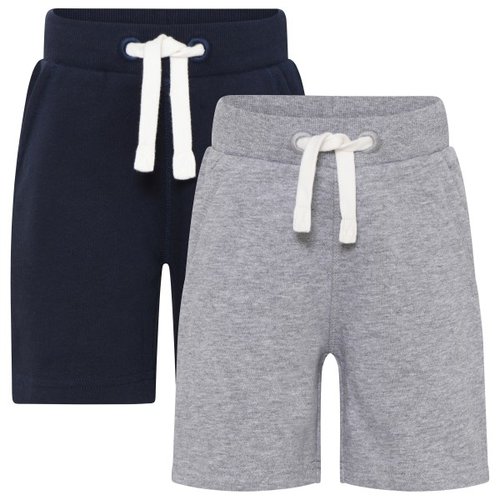 Minymo Boy's Basic 53 Sweat Short (2-Pack)