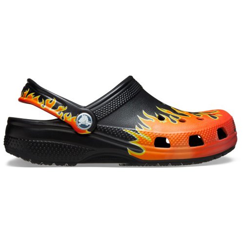 Crocs Kid's Classic Flames Clog