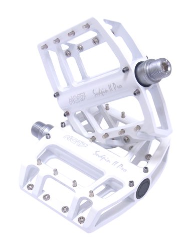 Nc-17 NC-17 Sudpin II Pro CNC Fahrrad Plattform Pedal weiss