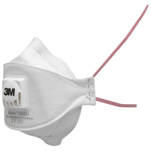 3m Comfort Partikelmaske Aura 9332+, FFP3, mit Ventil