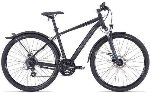 Bulls Cross Bike Street - 28 Zoll 24K Diamant - black matt - 2022