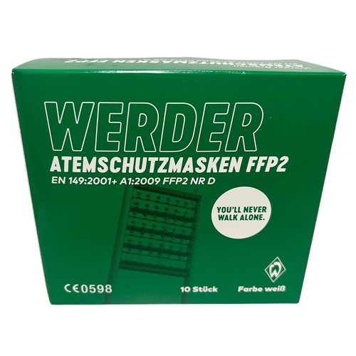 Kingfa FFP2 Atemschutzmasken "Werder Bremen"