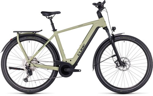 Cube Kathmandu Hybrid SLX 750 Pedelec E-Bike Trekking Fahrrad olive grün 2024 54cm 177-183cm  E-Bikes