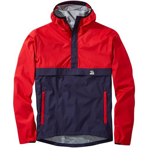 Morvelo Overland Barricade Rain Jacket - Red-Blue