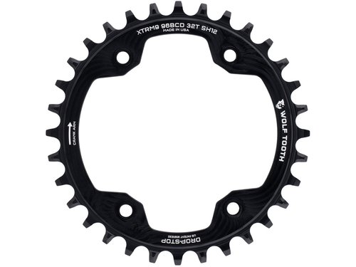 Wolf Tooth Components 96 BCD Kettenblatt Shimano M9000 für HG+ 12-fach Kette