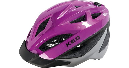 KED Fahrradhelm Gekko, pink Gr. 52-58