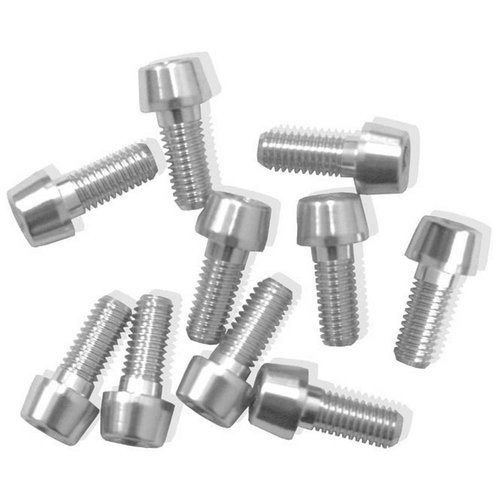 Msc Tiso Bolts M6x20 Argent Anodised 10 Einheiten Mutter