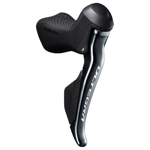 Shimano St-r8070-r Ultegra Di2 Dual Control Right Brake Lever With Electronic Shifter Schwarz 11s