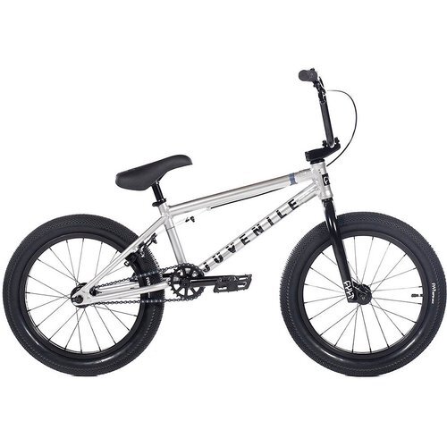 Cult Juvenile 18" BMX Bike 2020 - Silber - Schwarz
