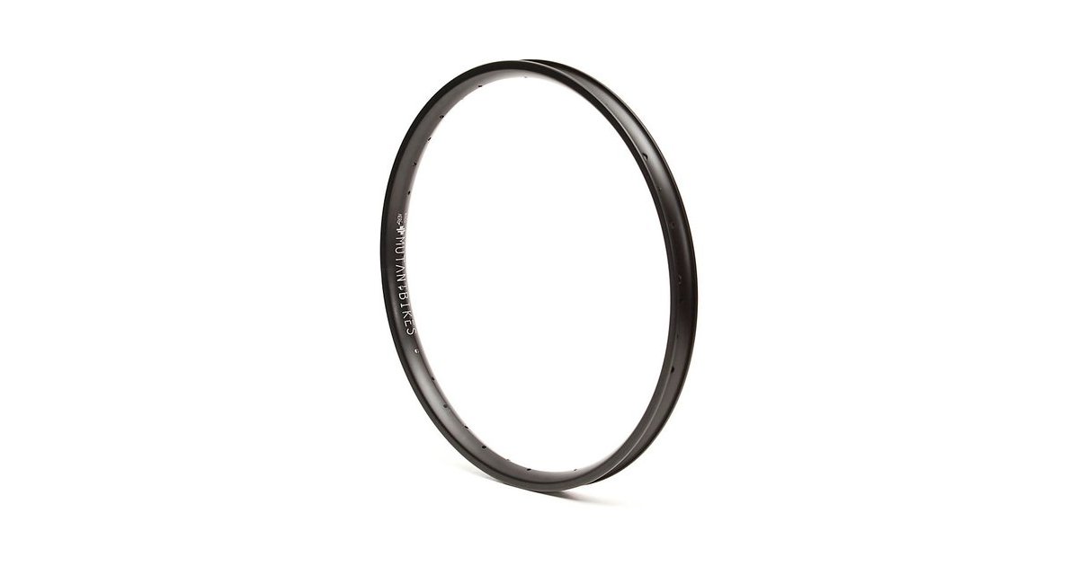 Mutant Bikes Baco Aero Rim - Flat Schwarz - 36h