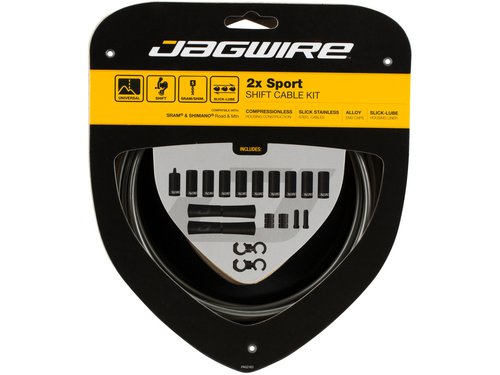 Jagwire 2X Sport Schaltzugset