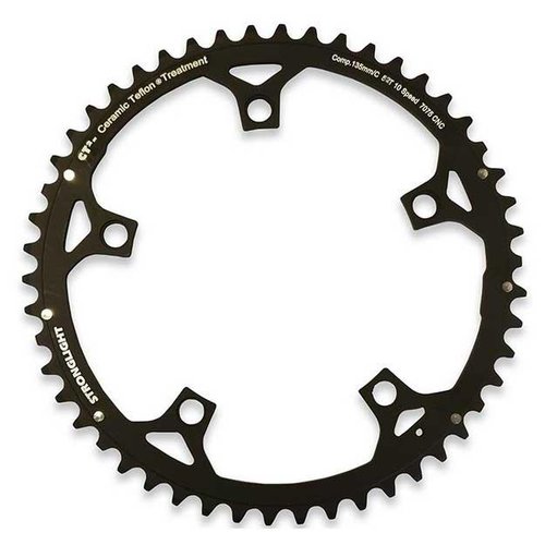 Stronglight Ct2 Adaptable Campagnolo Chainring Schwarz 39t