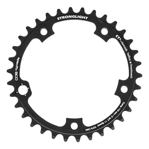 Stronglight Ct2 110 Bcd Adaptable Campagnolo Chainring Schwarz 34t