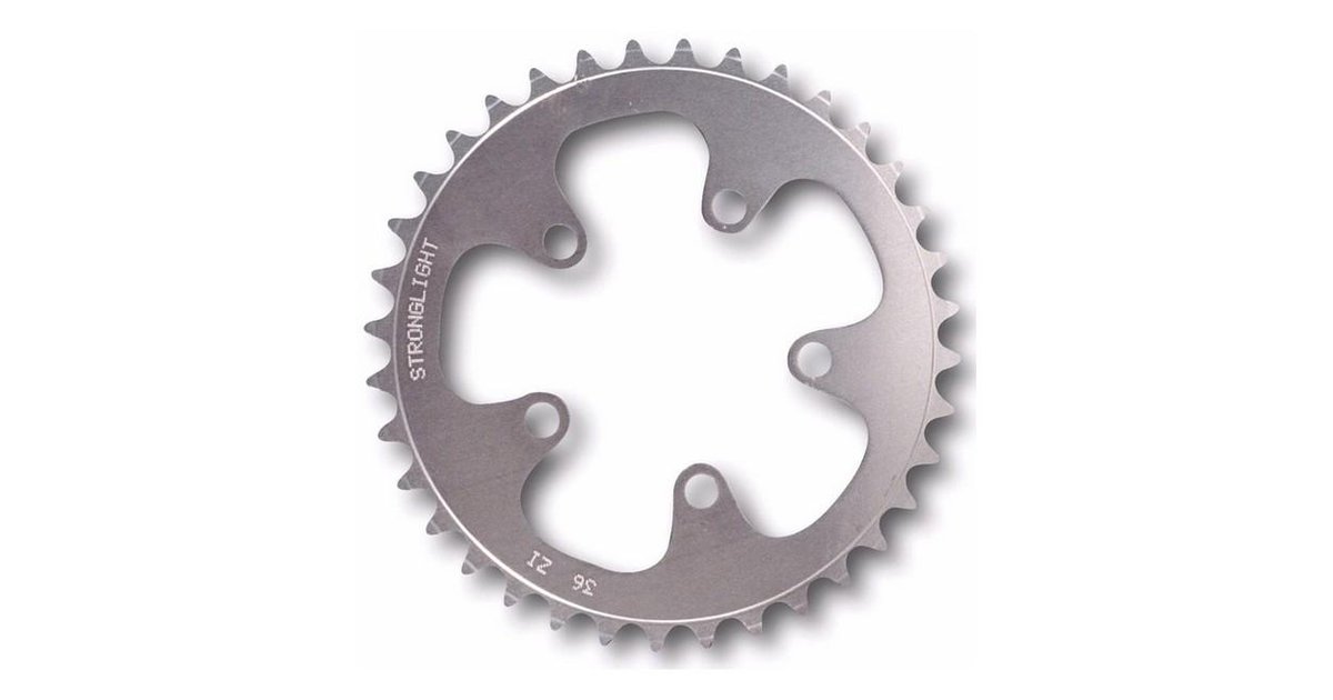 Plateau Stronglight Triple En Aluminium - Compatible Campagnolo, Référence 240H1VAR, Neuf