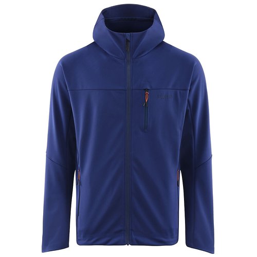 Fohn Softshelljacke Polartec Power Shield Pro mit Kapuze Blau