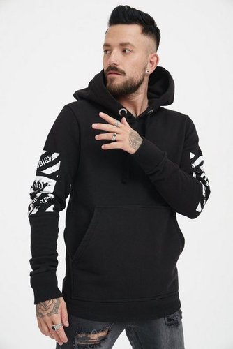 trueprodigy Hoodie »LA Stripes« mit Ärmel und Rückenprint