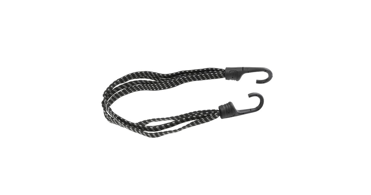 Cinghia Elastica Di Serraggio M-Wave Bungee Multi 60 Per Portapacchi Bici, Lunghezza 600 Mm, Diametro 13 Mm, Colore Nera, Universale - Foto 3