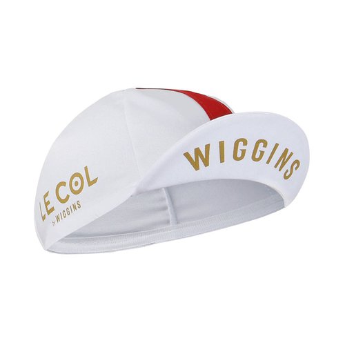 LE COL By Wiggins Cap (White-Red)  - Weiß - rot}  - One Size}