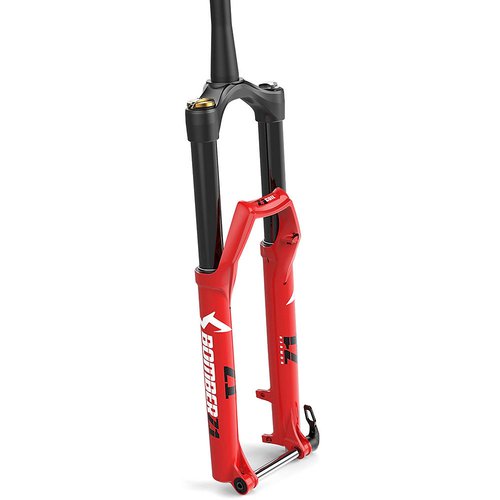 Marzocchi Bomber Z1 Stahlfeder MTB Gabel - Rot}  - 44mm Offset - Axle:15mm QR x 110mm}
