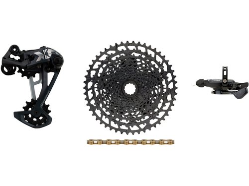SRAM X01 Eagle 1x12-fach E-Bike Upgrade-Kit mit Kassette für Shimano