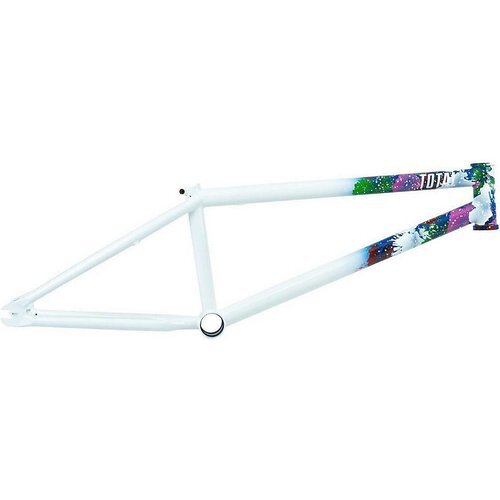 Total BMX TWS BMX Frame - Ruckerz De-White  - 21"