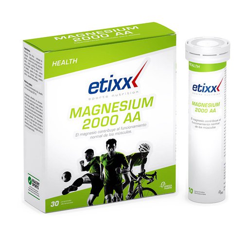 Etixx Magnesium 2000 Aa 3 Units 10 Units Neutral Flavour Tablets Box Weiß