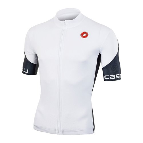 Castelli Entrata SP Trikot (Limited Edition) - White-Dark Grey}  - L}