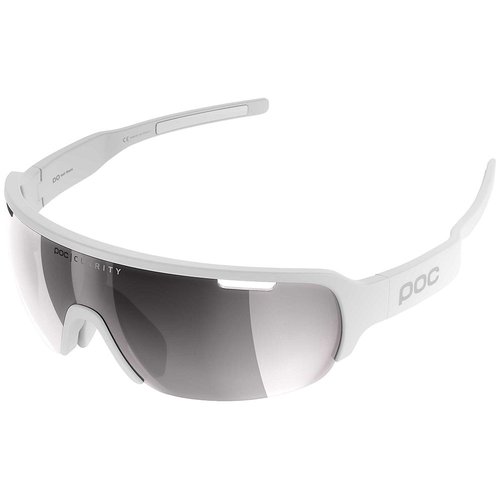 POC Do Half Blade Clarity AVIP Sonnenbrille - Hydrogen White- Silver Mirror}