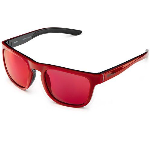 Briko Doctor Mirror Color Hd Mirror Sunglasses Rot,Schwarz K Red MirrorCAT3