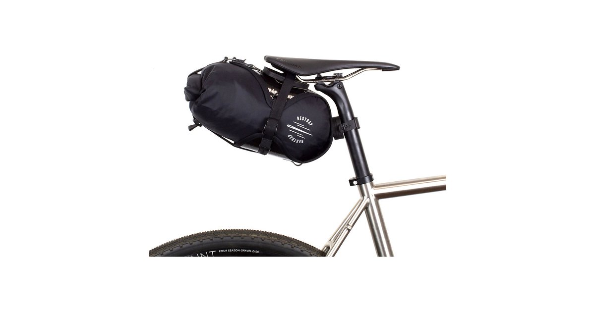 Restrap Adventure Race Saddle Bag - Schwarz}