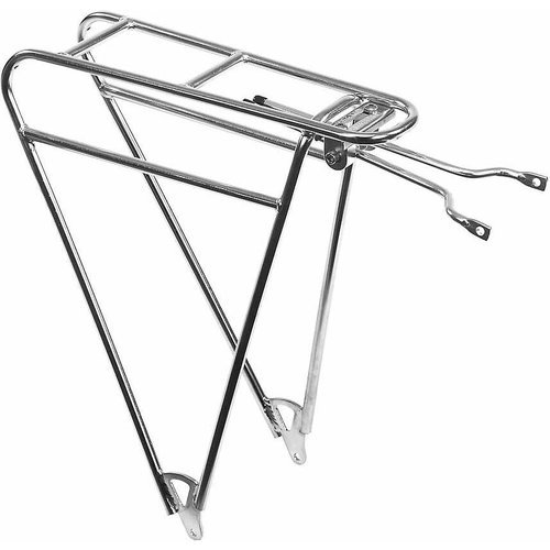 Pelago Commuter Rear Rack - Poliert Silber