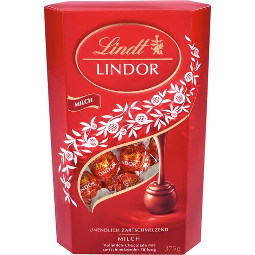 Lindt Lindt Lindor Cornet Milch, 375 g