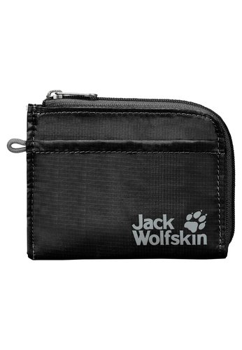 Jack Wolfskin Kariba Air Textil-Geldbeutel mit Reißverschluss One Size black black